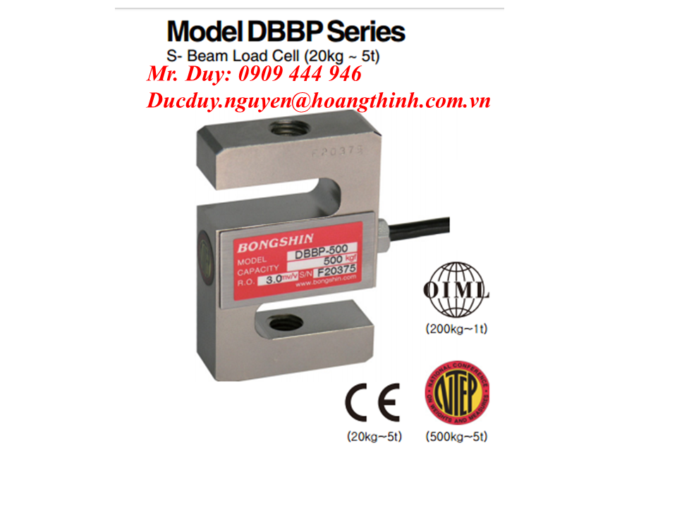 Loadcell bongshin dạng Z uy tín tại Tp. Hồ Chí Minh